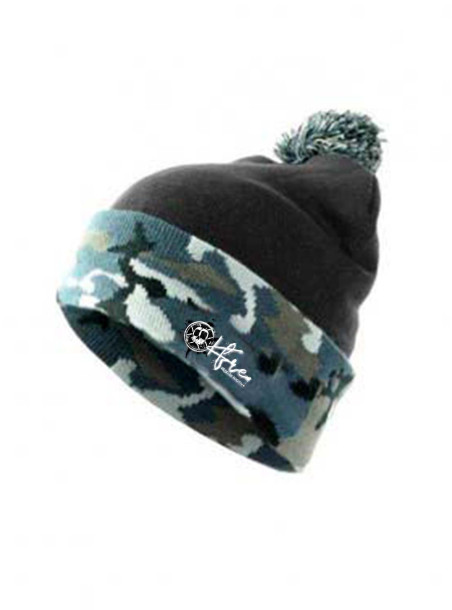 Gorro Snow Camo Gris