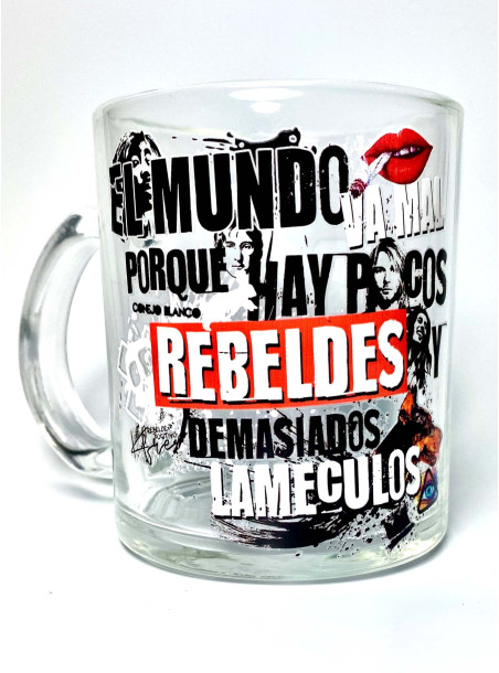 TAZA KFRE "Rebeldes vs Lameculos"