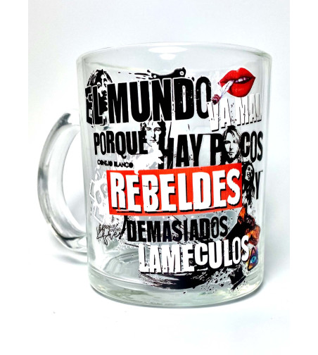 TAZA KFRE "Rebeldes vs Lameculos"
