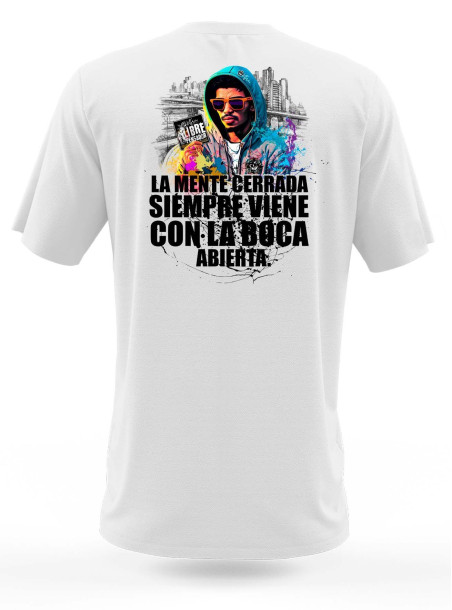 Camiseta MENTE CERRADA, BOCA ABIERTA 2